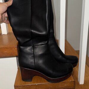 Black Platform Boots